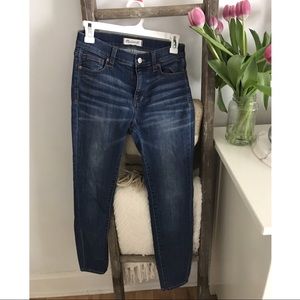Madewell high riser skinny